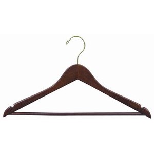 Flat Suit Hanger w/ Bar