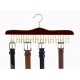 Specialty Belt Hanger - Walnut & Brass