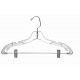 Clear Combination Hanger w/ Clips
