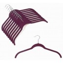 Slim-Line Burgandy Shirt Hanger