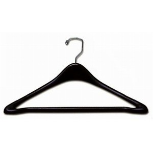 Suit Hanger w/ Bar 17" - Black