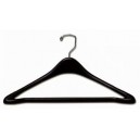 Suit Hanger w/ Bar 19" - Black