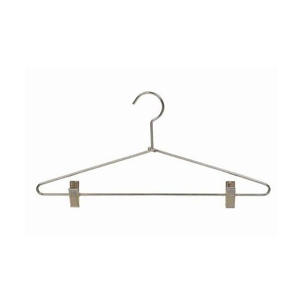 Hangers and Hangers - Metal Combination Hanger w/ Clips